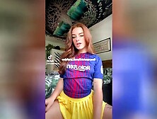 School Slut Accidentally Leaks Virgin Twat On Tiktok