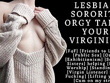 F4F | Asmr Audio Porn For Women | Sorority Sisters Take Your Virginity In Ritualistic Fashion | Ftl