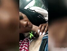 Black Hooker Sucking My White Cock