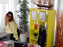 Handyperson With A Hard-On - Office Sex with Hot Milf Lily Vermont