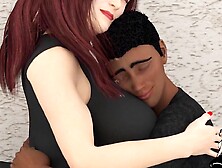 African barely legal enjoying his white step momma's ass on his