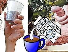 ALMOST CAUGHT | ROOMMATE Drinks COFFEE with SPUNK | TASTE GAME - Sheila Moore