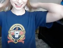 Cute Blonde Webcam 1. Mp4