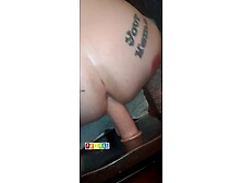 Male Solo Anal Sex With Giant Dildo 8/24