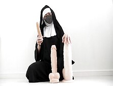 Nymphomaniac Nun And Big Vibrators