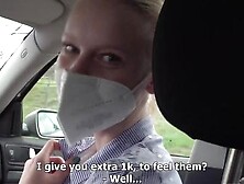 Czech Streets E128 – Lenka - Fucking Ride Outside Prague (Aka.  Ariela Donovan)