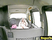 Bigtitted Taxi European Spermed In Mouth By Driver