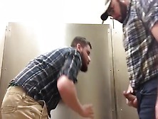 Hairy Beareded Bears Fuck In Public Stalls