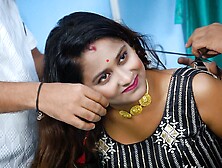 Desi Mallu Bhabi Hardcore Fuck With Her Two Debar ( Double Penet