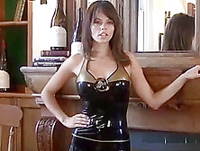 Black Latex Dress And Fetish Wear