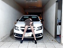 Cum In The Garage