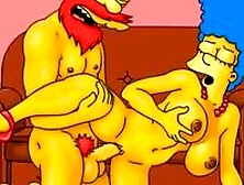 Marge Simpson Real Cheating Wife