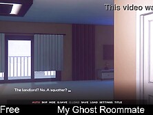 My Ghost Roommate (free game itchio) Visual Novel, 2D, Adult, Eroge, Erotic, Romance, supernatural, game