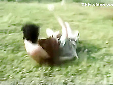 Mature Skank Outdoor Catfight