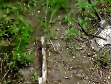 Upset Japanese woman was caught on cam peeing outdoors