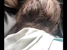 Her BF doesn’t know she’s getting facefucked on the road