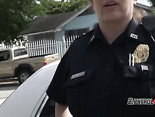 Horny Criminal Gets To Fuck These Kinky Policewomen