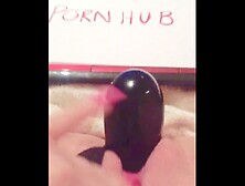 Teenie Rides Her Tight Cunt With Tv Remote And Squirts While Watching Bbc Sex-Party Porn