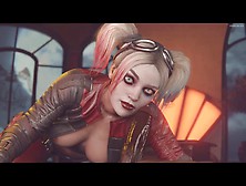 Harley Quinn: Red,  White And Black