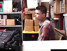 Youngperps-Twink Shoplifter Boy Barebacked By Security Guard