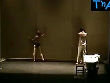 Liat Dror Breasts,  Underwear Scene in Dance Company