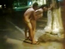 Flagra Amador De Sexo Na Rua Com Travesti