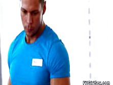 Fitness Coach Licks And Bangs Two Babes