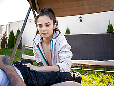 The Great Fucking Outdoors With Swallowing At The End - Zoe Foxxy