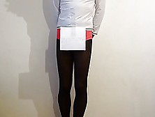 Sissy Crossdresser In Tight Spandex