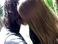 Natalie Deep Throats Rollin J In The Garden