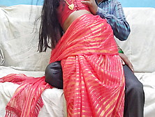 Pink Saree Pahani Huyi Bhabhi Ko Dekalhar Raha Nahi Gaya Aur Bhabhi Ko Chod Diya