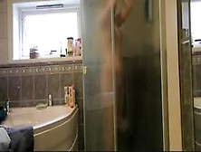 Small Tits Teen Taking Shower