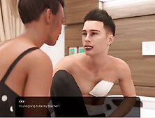 POV of a hot mummy in this adult visual novel