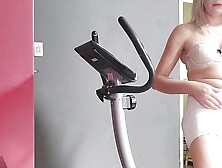 My Gf Always Get Horny When On The Excersise Bike