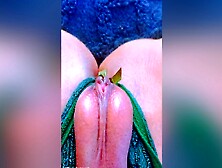 Straw Berry - Pink Pussy: Fingering Her Perfect Clit