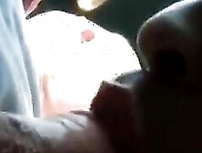 Blowjob In The Car With A Young Stud And An Older Gentleman