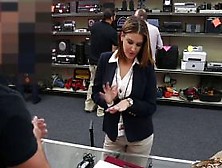 Pawn Shop Amateur Babe In Uniform Needs Cash