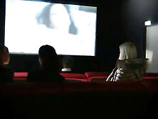 Hot Girls Fucking And Masturbating At The Cinema