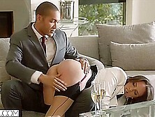 Seductive Real Estate Agent Gets Punished