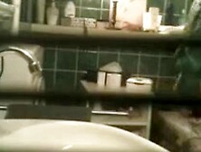 Toilet Spy from Window