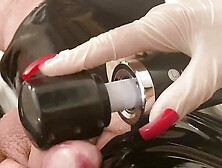 Fetish Gloves Handjob Compilation