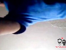 She didn't want it inside her butt but took it