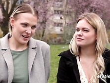 Ersties - Nina C und Emma K haben Analsex mit einem Ding-dong.