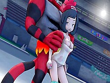 Selene And Incineroar