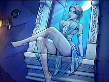 The sultry ghost of Helena Ravenclaw gives a show to the new headmaster at Hogwarts