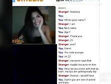 Omegle Teen Girl Gets Nasty - Full Video In The Comments