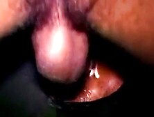 Black Cock Bareback Gloryhole Fuck