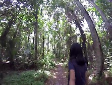 Nerdy Girl Fucks Bbc On Nature Walk