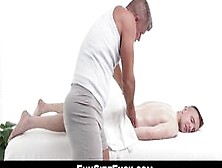 Masseur Gives His Client A Really Happy Ending!