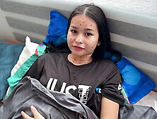 My naughty stepsister ds to be sick and looks for an excuse for me to fuck her and cure her with my monstrous dong.